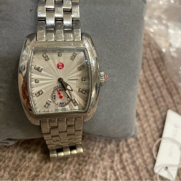 💯% authentic Michele diamond watch - Picture 3 of 8